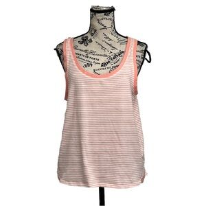 Splendid Striped Womens  Cotton Tank Beach Nautical preppy  Coastal M Outdoor